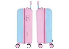 MALA C/RODA INF STITCH LUXCEL AZUL 10482