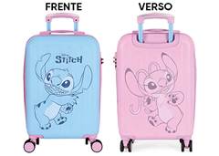 MALA C/RODA INF STITCH LUXCEL AZUL 10482