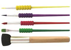 PINCEL ARTISTICO KIT COLORS GRIP C/6