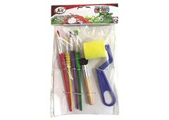 PINCEL ARTISTICO KIT COLORS GRIP C/6