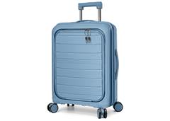 MALAS C/4 RODAS +HUB AZUL CLAR HM2507AZC