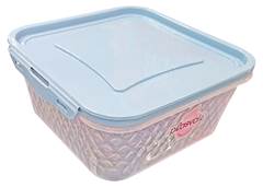 POTE QUAD CRISTAL 1L PLASVALE AZUL