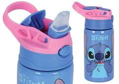GARRAFA ALUMINIO 500ML STITCH AZUL