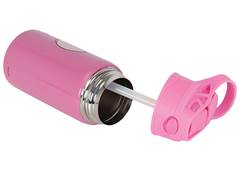 GARRAFA ALUMINIO 500ML STITCH ROSA