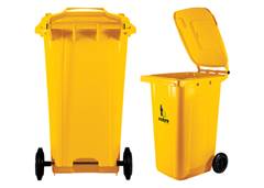 LIXLIXEIRA COLETORA NOBRE 240L C/RODAS AM