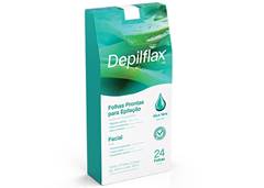 FOLHAS PRONTAS FACI DEPILFLAX ALOE C/24F