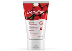 CREME DEPIL FACIAL DEPILFLAX 50G MORANGO