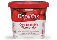 CERA MICRO-ONDAS DEPILFLAX 100G MORANGO