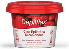CERA MICRO-ONDAS DEPILFLAX 200G MORANGO