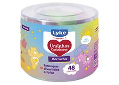 BORRACHA URSINHO CARINHOSO C/48 ESTAMPADA