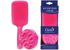 KIT 2 ESCOVAS DE CABELO COLOR 6524