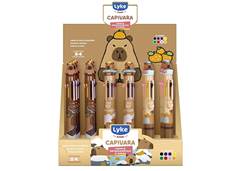 CANETA ESF. CAPIVARA 8 EM 1 C/24 UN