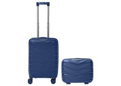 KIT C/3 MALAS + FRASQUEIRA 012 DEEP BLUE