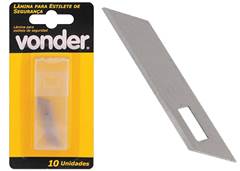 LAMINA ESTILETE VONDER SEGURAN 9MM C/10