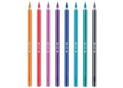 CANETA CIS ESF FEST 0,7MM C/8 CORES SORTIDAS