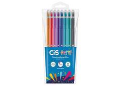 CANETA CIS ESF FEST 0,7MM C/8 CORES SORTIDAS