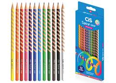 LAPIS COR CIS SPIRO GRIP C/12 CORES