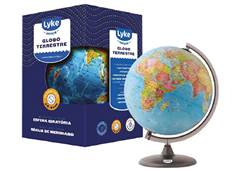 GLOBO TERRESTRE 14,2CM PLASTICO