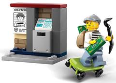 LEGO PERSEGUIÇÃO COM MOTOCICLETA DA POLI