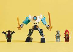 LEGO TRAJE DE MECA DE BATALHA DO ZANE