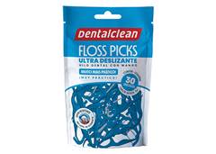 FIO DENTAL CLEAN FLOSS PICKS DE MEN C/30