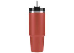 COPO TERMICO 890ML C/TAMPA GL224 VERMELH