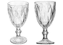 TACAS AGUA DIAMOND TRANSP 320ML