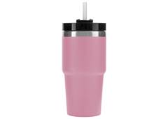 COPO TERMICO 600ML C/TAMPA GL223 ROSA