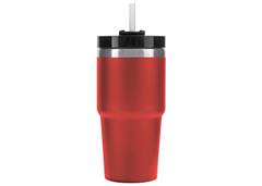 COPO TERMICO 600ML C/TAMPA GL223 VERMELH