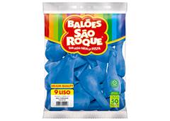 BALAO LISO 9.0 AZUL TURQUESA C/50