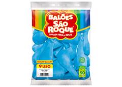 BALAO LISO 9.0 AZUL BABY C/50