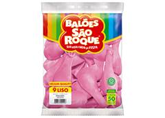 BALAO LISO 9.0 ROSA BABY C/50