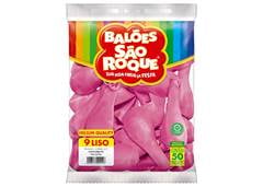BALAO LISO 9.0 ROSA TUTTI-FRUTT C/50