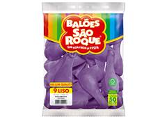 BALAO LISO 9.0 ROXA AMETISTA C/50