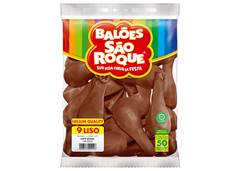 BALAO LISO 9.0 CAFE BRASIL C/50
