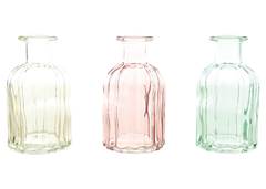 VASO CROMUS 10,5X6CM VIDRO SORTIDO