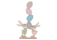 COELHOS EQUILIBRA OVOS 30,5CM