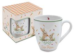 CANECA CERAMICA LOVELY GARDEN 330ML