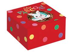 CAIXA DIVER FELICITA P/6 DOCES 12X8X3,5