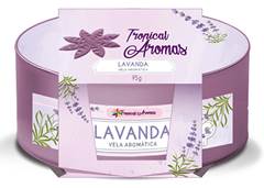 VELA AROMARICA LATINHA 95G LAVANDA