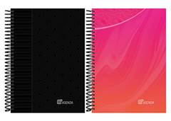 AGENDA PERMANENTE PINK E BLACK 168F