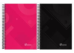 AGENDA PERMANENTE PINK E BLACK 168F