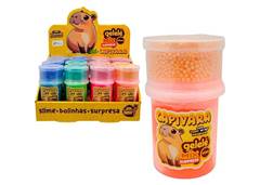 GELEINHA SLIME CAPIVARA C/BOLINHAS 153G
