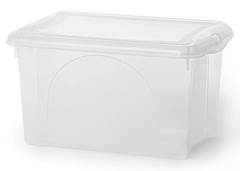 CAIXA ORGANIZ 12,5L RETANG C/TP PLASVALE