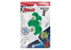 BALAO REGINA 9.0 HULK ANIMACAO C/10