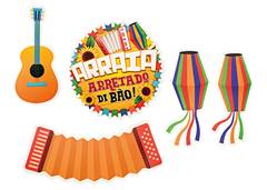 KIT PAINEL MUSICAL C/5 PECAS 40CM