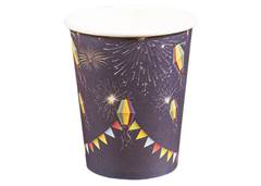 COPO PAPEL 270ML C/10 NOITE JUNINA
