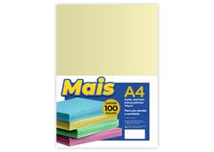 PAPEL A4 75GM/2 C/100F SORTIDO