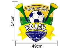 PAINEL ESCUDO 49X54CM BRASIL 207028