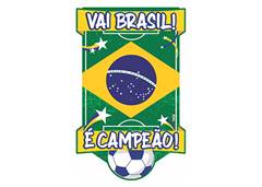 PAINEL ESCUDO 32X46,5CM VA BRASIL 207053